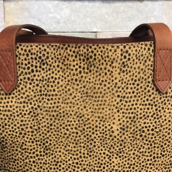 MADEWELL Genuine Calf Hair Med.Transport Tote(1) - Picture 8 of 11